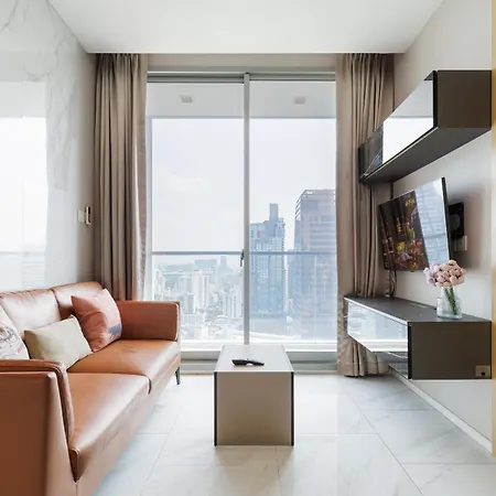 Modern Luxury 2 Bedrooms At Bts Nana On 30 Floor